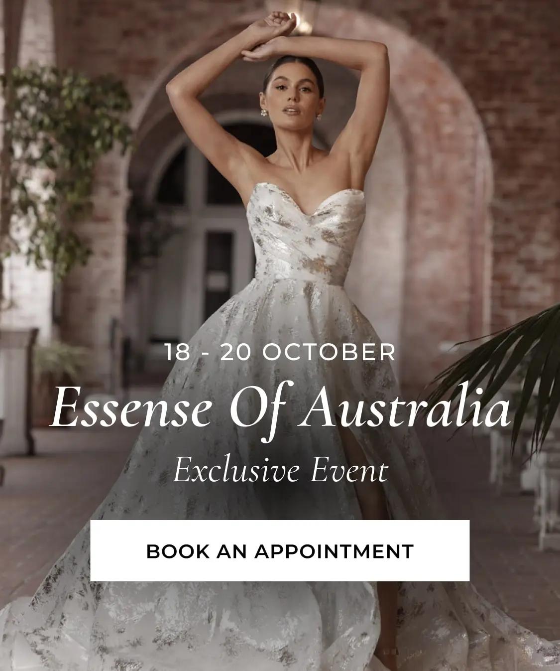 Essense of Australia Trunk Show Banner for Mobile